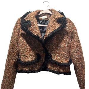 From the Hip Vintage Chic Tweed Jacket Size 6